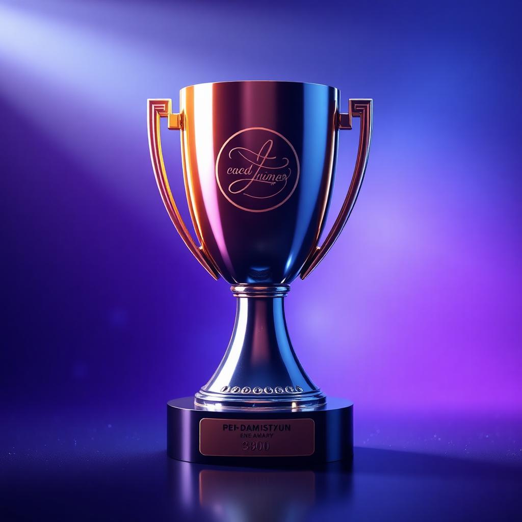 Troféu personalizado